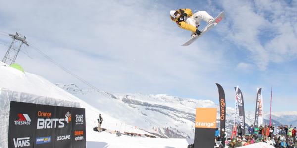 Big Air at the Brits in Laax