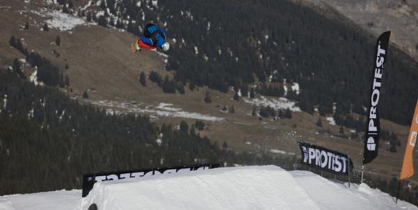Busy week at the Brits in Laax