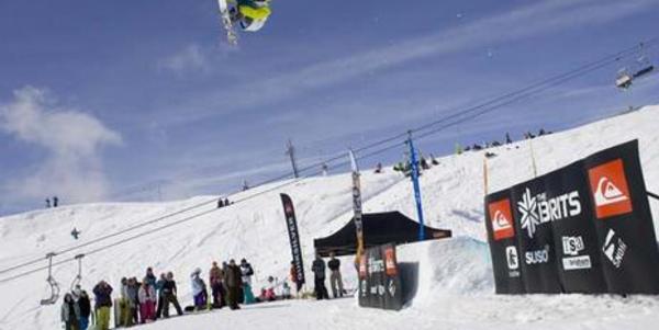 Nate Kern lands a 1260 to win Big Air at the Brits