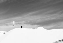 Terje rules the banked air in Ischgl