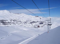 Ski Resort Valle Nevado in Chile
