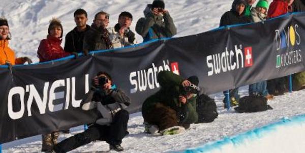 Iouri Podlatchikov takes the Evolution Halfpipe