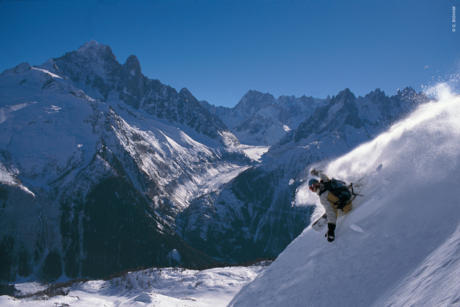 Ski Resort Chamonix in France