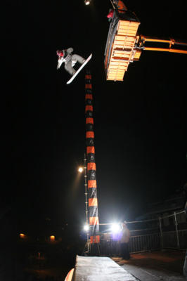 European Record for James Thorne at Laax