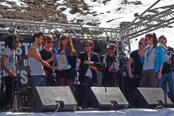 LYS prize giving at the 2011 Festival des Concerts Sauvages