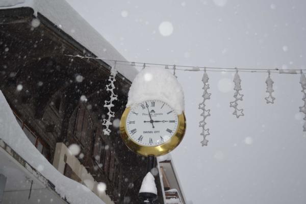 Crans-Montana under heavy snow!