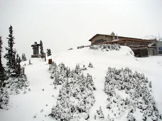 First snow of the season at Whistler