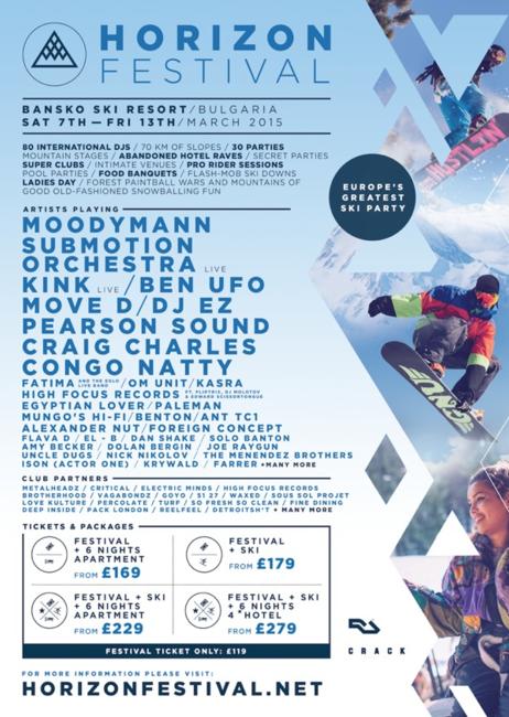 Horizon Festival Flyer 2015