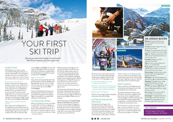 Crystal Ski Holiday Guide to the Mountains