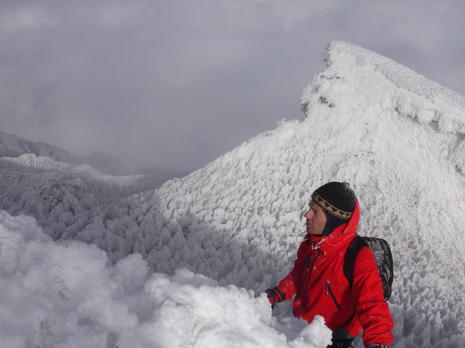 Pete on Cotopaxi