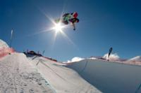 Halfpipe qualifiers at the Junior World Champs