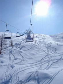 Ski Resort Prali in Italy