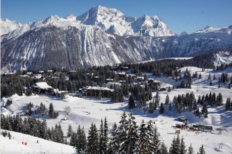Ski Resort Courchevel in France