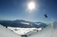 Ski Resort Laax in Switzerland