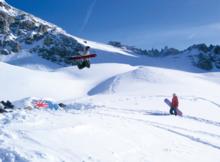 Ski Resort Axamer Lizum in Austria