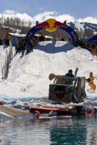 The Aspen Red Bull Schnee Tag