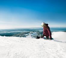 Ski Resort Grouse Mountain in Canada