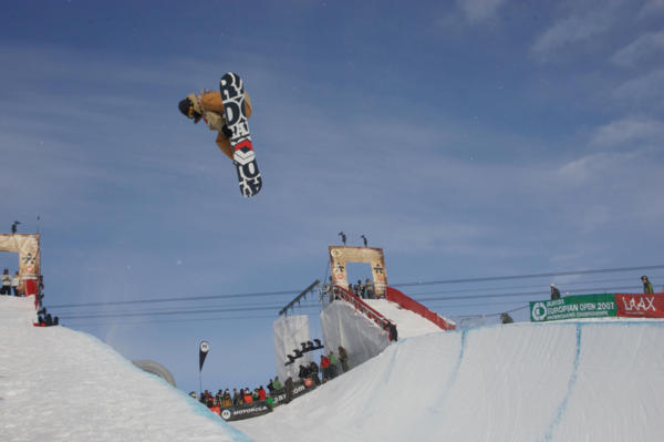 Burton open halfpipe qualification