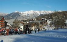 Ski Resort Risoul in France
