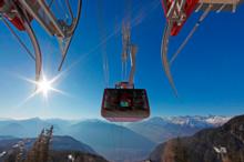 Ski Resort Merano 2000 in Italy