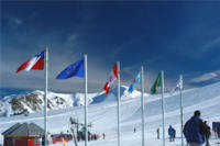 Ski Resort Corralco in Chile