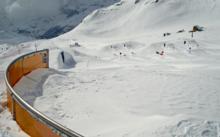 Ski Resort Cervinia in Italy