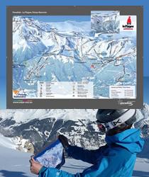 Paradiski 2010/11 Wipeout Map