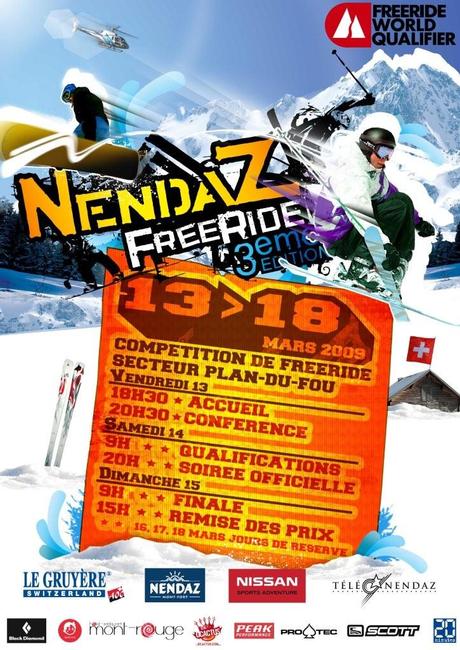 Nendaz Freeride 2009 poster