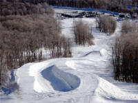 Ski Resort Jay Peak in USA