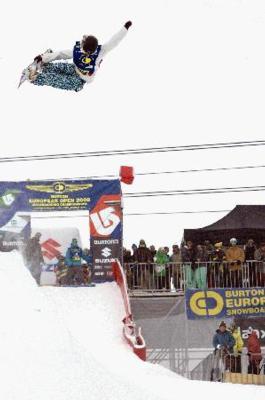 Clark & Malin Qualify First in BEO Halfpipe Semis