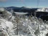 Ski Resort Squaw Valley in USA