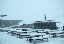 Blizzard blankets Coronet Peak