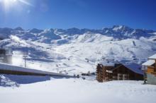 Ski Resort Val Thorens in France