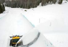 Big Mountain's new superpipe