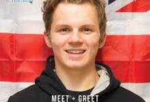 Snow+Rock Sign Olympic Snowboarder Jamie Nicholls