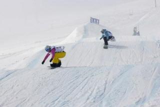Boarder-X at the Brits 09 in Laax