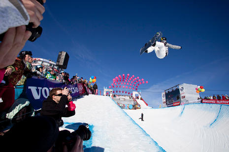 BEO09 Kelly Clark, Halfpipe winner