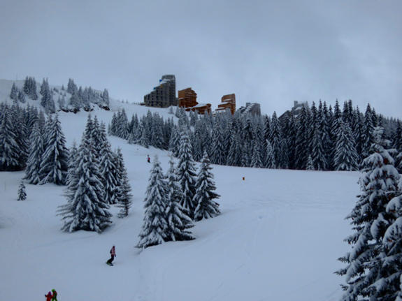 Avoriaz, another few inches of fresh pow 24th January 2012