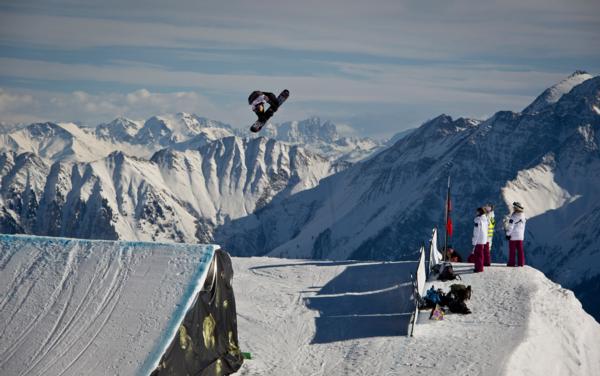 BURTON OPEN SLOPESTYLE SEMI FINAL RESULTS 2012