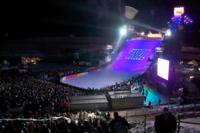 Keith Stubbs from the Toyota Big Air in Sapporo
