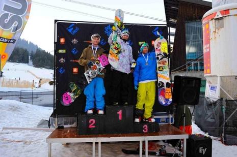 Brits 09 mens halfpipe podium