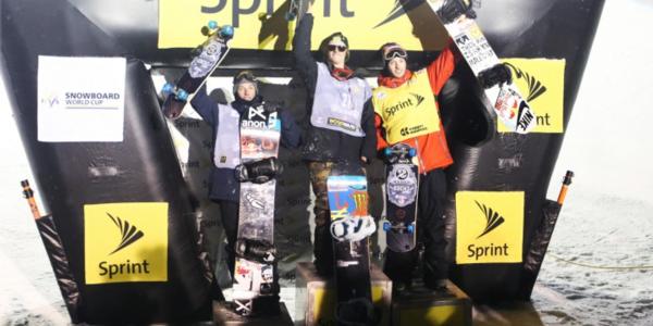 Kelly Clark and Taylor Gold 1st in halfpipe!