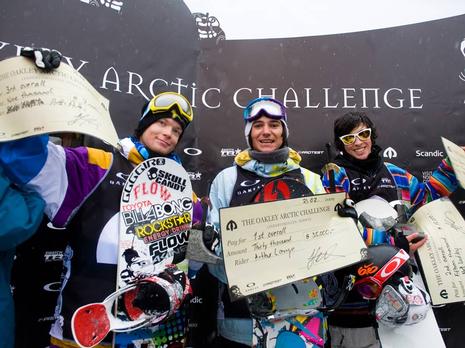 Arctic Challenge 09 winners podium