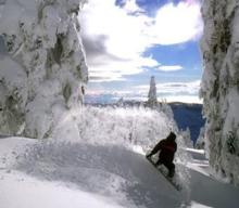 Ski Resort Cypress Mountain in Canada