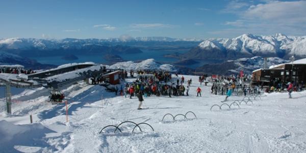 Fresh Snow On Both Sides Of The World