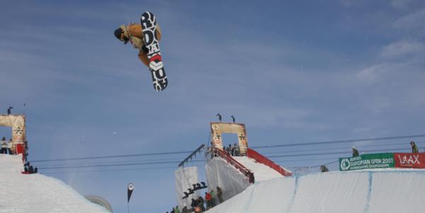 Burton open halfpipe qualification