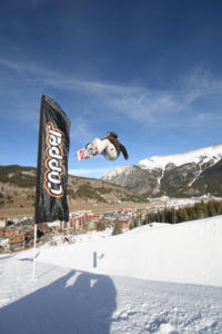 Copper opens first superpipe of the US season