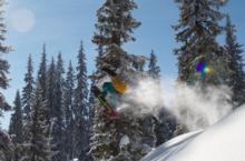 Ski Resort Silver Star in Canada
