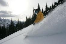 Ski Resort Fortress Mountain in Canada