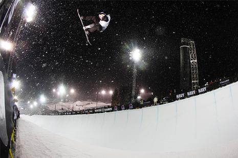 Mens superpipe finals Antti Autti